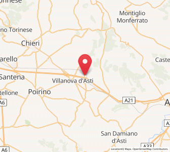 Map of San Paolo Solbrito, Piedmont