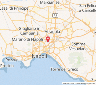 Map of San Pietro a Patierno, Campania