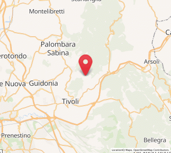 Map of San Polo dei Cavalieri, Lazio