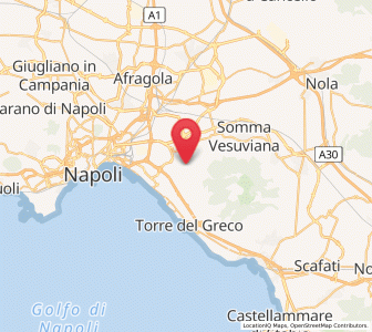 Map of San Sebastiano al Vesuvio, Campania