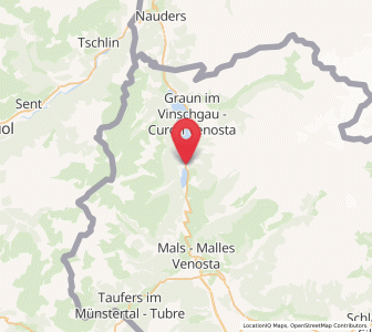 Map of San Valentino alla Muta, Trentino-Alto Adige