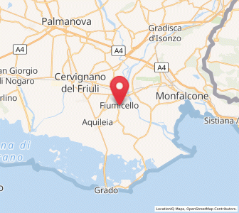 Map of San Valentino, Friuli Venezia Giulia