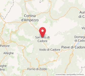 Map of San Vito, Veneto