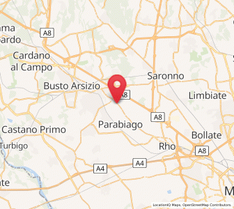 Map of San Vittore Olona, Lombardy