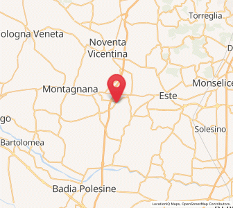 Map of Santa Margherita d'Adige, Veneto