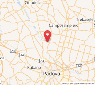 Map of Santa Maria di Non, Veneto