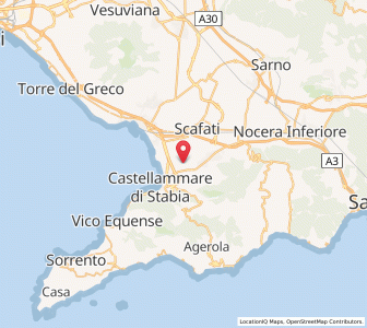 Map of Santa Maria La Carità, Campania