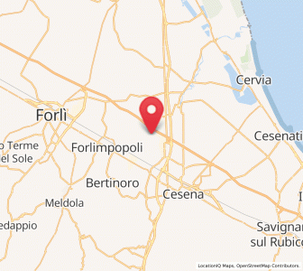 Map of Santa Maria Nuova, Emilia-Romagna