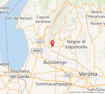 Map of Sant'Ambrogio di Valpollicella, Veneto