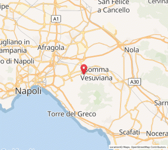 Map of Sant'Anastasia, Campania