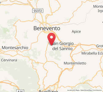 Map of Sant'Angelo A Cupolo, Campania