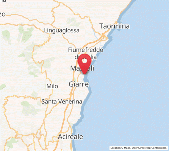Map of Sant'Anna, Sicily