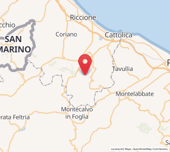 Map of Sant'Ansovino, Emilia-Romagna