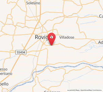 Map of Sant'Apollinare, Veneto