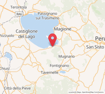 Map of Sant'Arcangelo, Umbria