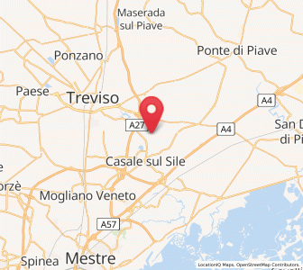 Map of Sant'Elena, Veneto