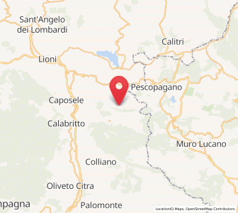 Map of Santomenna, Campania