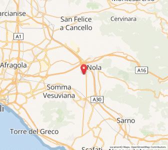 Map of Saviano, Campania