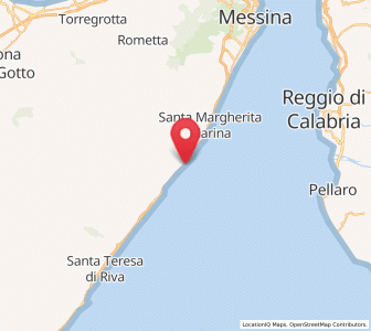 Map of Scaletta Zanclea, Sicily