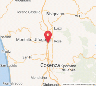 Map of Settimo, Calabria