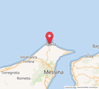 Map of Sparta', Sicily