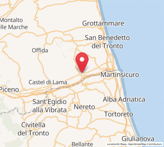 Map of Stella, The Marches