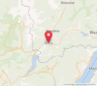 Map of Storo, Trentino-Alto Adige
