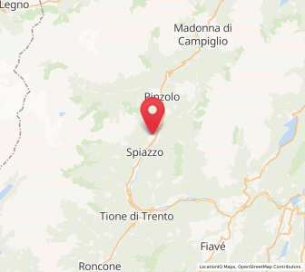Map of Strembo, Trentino-Alto Adige