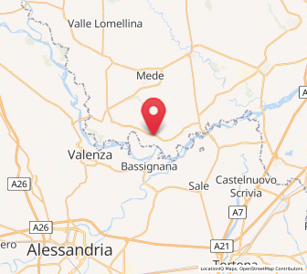 Map of Suardi, Lombardy
