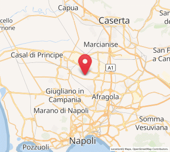 Map of Succivo, Campania