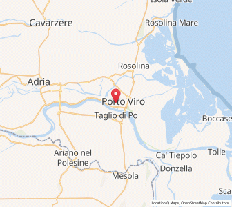 Map of Taglio, Veneto