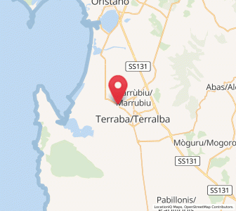 Map of Tanca Marchese, Sardinia