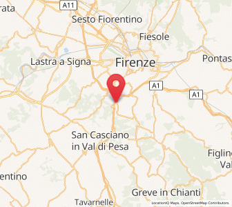 Map of Tavarnuzze, Tuscany
