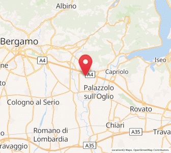 Map of Telgate, Lombardy