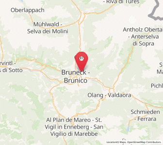 Map of Teodone, Trentino-Alto Adige