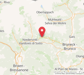 Map of Terento, Trentino-Alto Adige