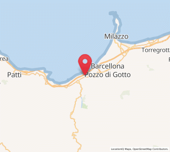Map of Terme, Sicily