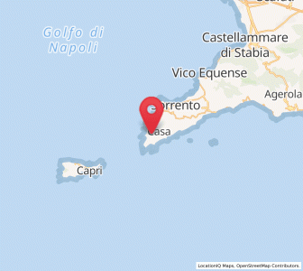 Map of Termini, Campania