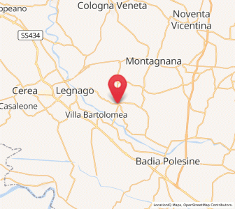 Map of Terrazzo, Veneto