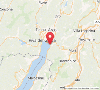 Map of Torbole sul Garda, Trentino-Alto Adige