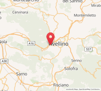 Map of Torelli-Torrette, Campania