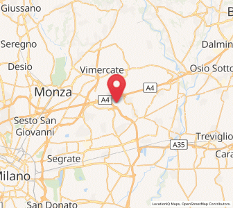 Map of Torrazza dei Mandelli, Lombardy
