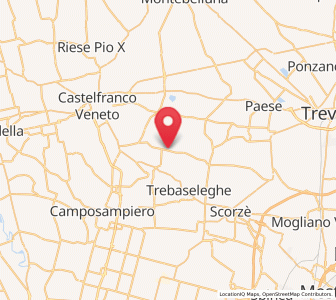 Map of Torreselle, Veneto