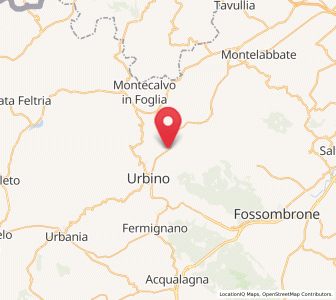 Map of Trasanni, The Marches