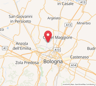 Map of Trebbo, Emilia-Romagna
