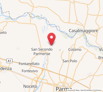 Map of Trecasali, Emilia-Romagna
