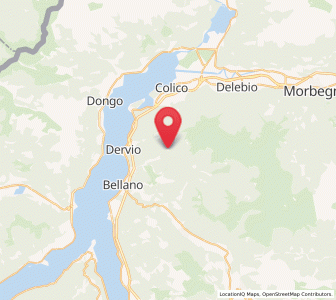 Map of Tremenico, Lombardy