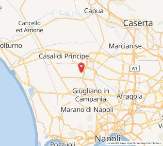 Map of Trentola-Ducenta, Campania