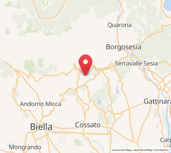 Map of Trivero-Prativero-Ponzone, Piedmont