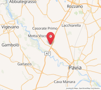 Map of Trivolzio, Lombardy